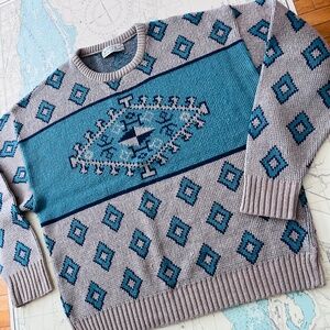 Vintage Jantzen Diamond Knit Sweater